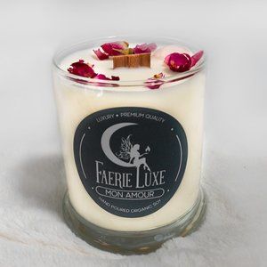 Mon Amour- 10 Oz Vegan Friendly Luxury Candle